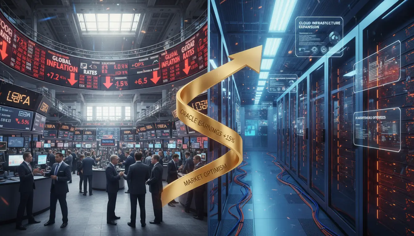 Inflation data expected today, oracle q2 2026 results tonight || 