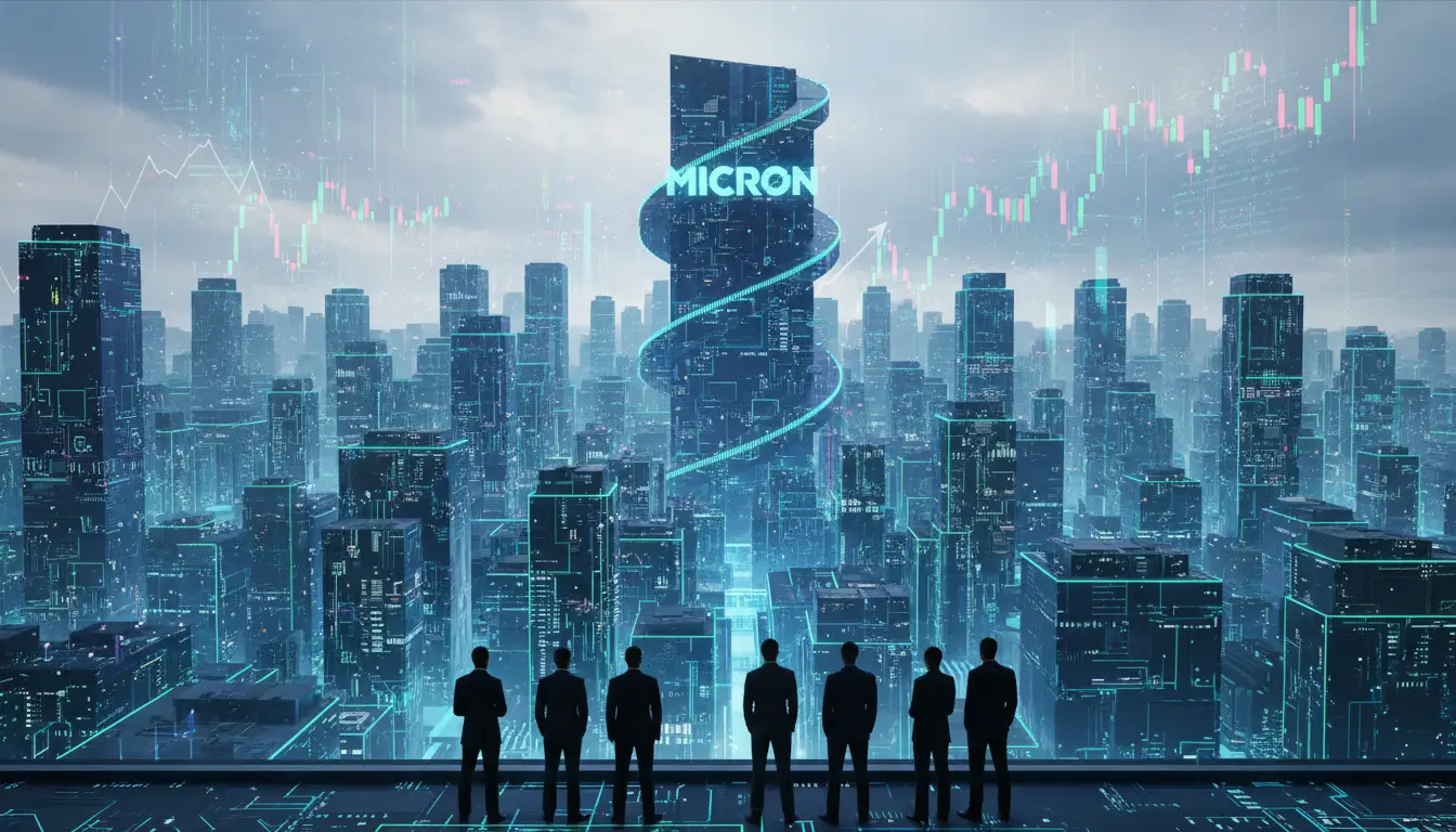 Micron Technology Joins Trillion-Dollar Club as Nasdaq and Philadelphia Semiconductor Index Hit New Record Highs on AI Investment Surge || 